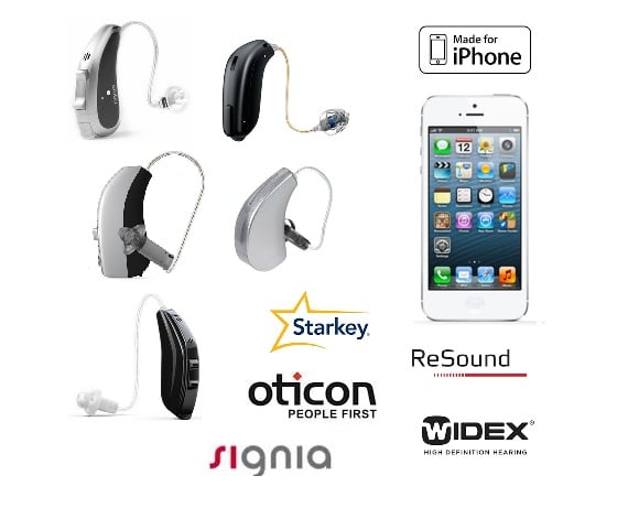 Made for iPhone Hearing Aids Now Available from All 'Big Six' Brands