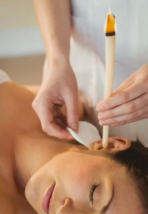 ear candling wax removal