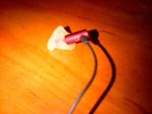 In-ear monitor without #13 tubing