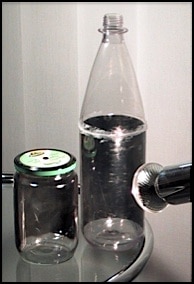 Figure 6.  Two different home-made photoacoustic resonators. 