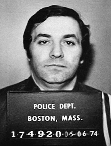 Figure 3.  Stephen “Rifleman” Flemmi, Irish Mafia colleague of Whitey Bulger.