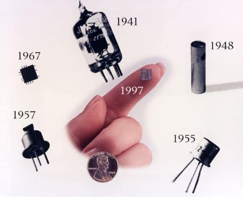 transistor evolution