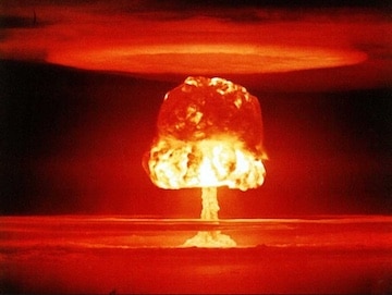 Figure 4. A nuclear bomb explosion has been reported to be 240 to 280 dB+. 