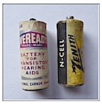 Featured image for “Batteries for Early Transistor Hearing Aids”