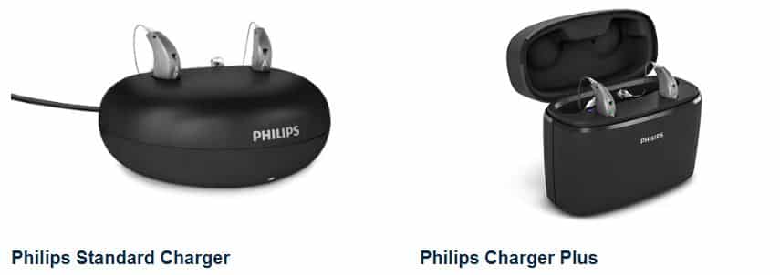phillips hearing aid chargers