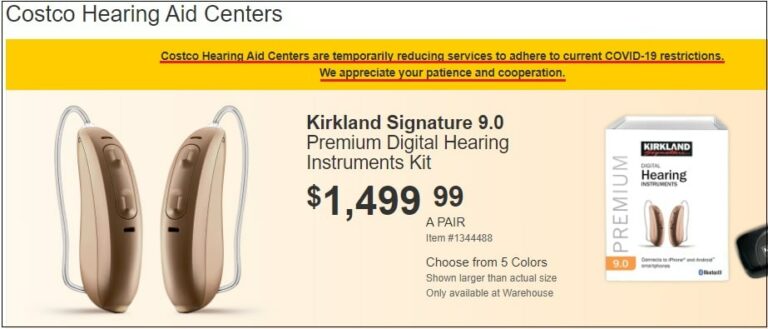 Review of the Kirkland Signature 9.0 Hearing Aids from Costco