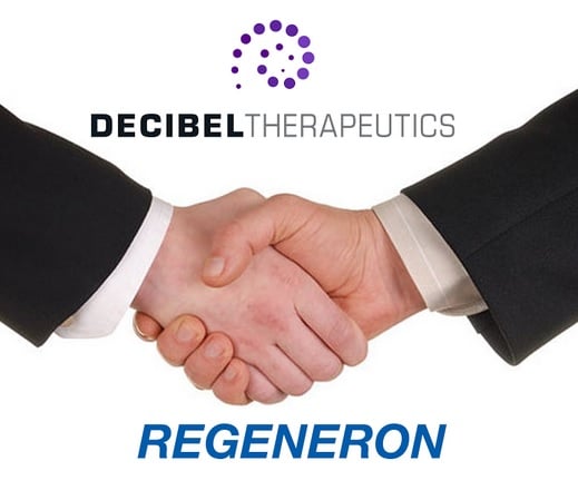 decibel regeneron hearing loss drug research