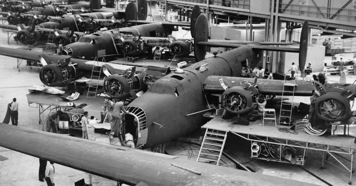 aircraft noise reduction ww2