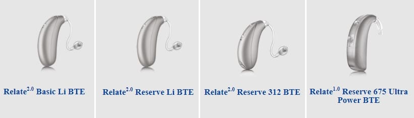 uhc relate bte hearing aids