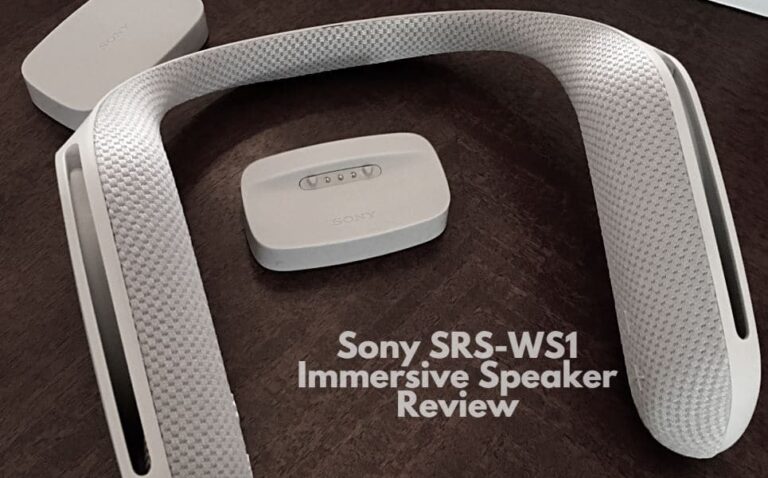 Sony WS1-SRS Wearable Neck Speaker: Hands-On Review