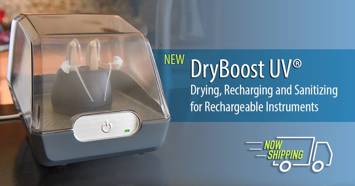 Featured image for “DryBoost UV®: The Perfect Companion for Rechargeable Hearing Aids”
