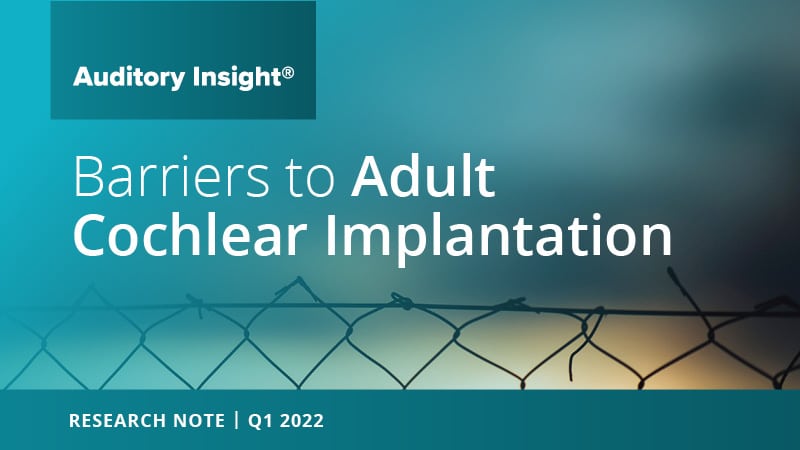 Auditory Insight Identifies 3 Causative Barriers to Cochlear Implants