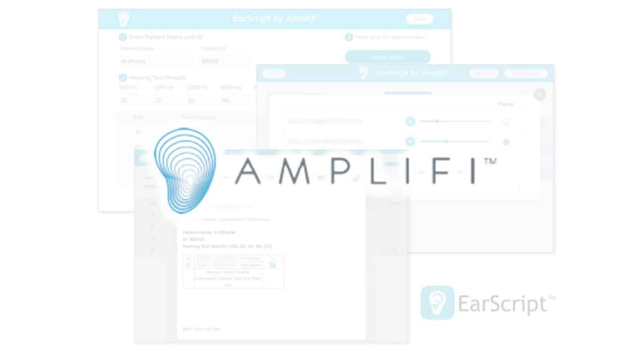 Amplifi Hearing Announces Release of EarScript™ Hearing Aid Comparison App