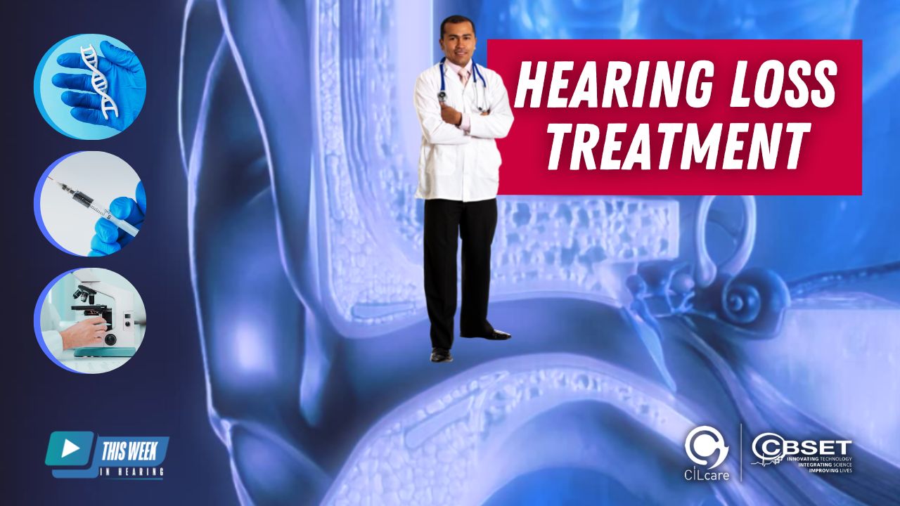 Featured image for “New Medical Approaches to Treating Hearing Loss: Interview with Celia Belline and Peter Markham”