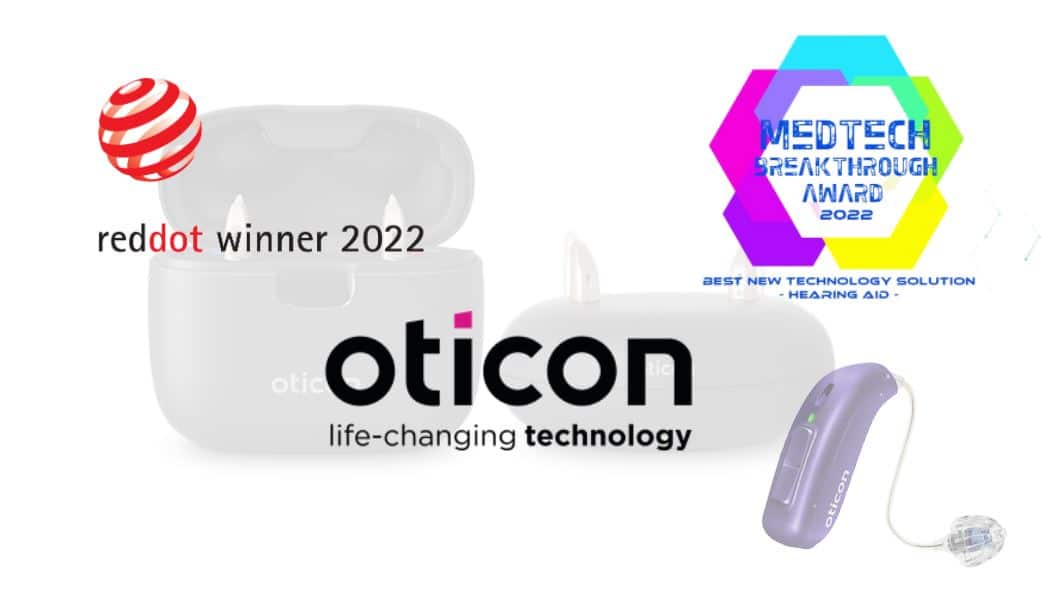 Oticon Captures Three New 2022 Awards for Innovation and Design Excellence