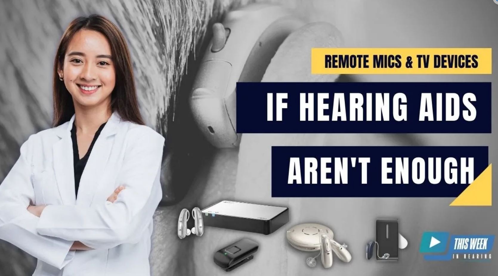 Featured image for “When Hearing Aids Alone Aren’t Enough: Remote Microphones and TV Listening Devices”