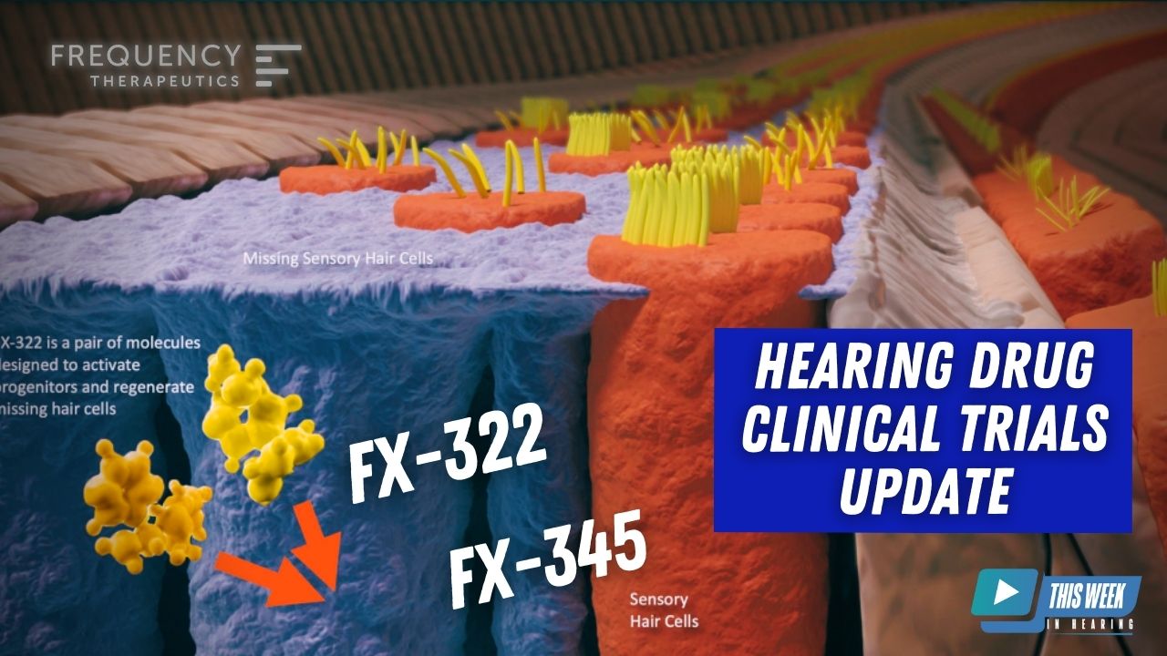 frequency therapeutics hearing loss drug trials