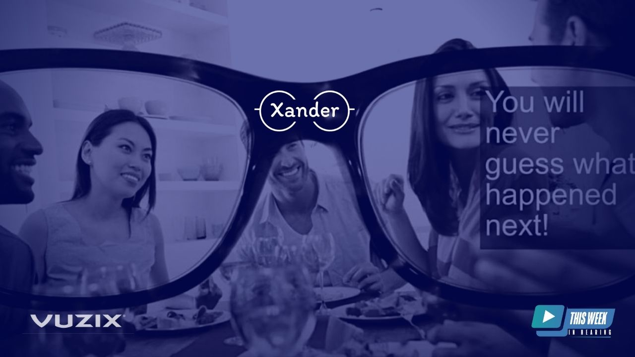 xander captioning smart glasses