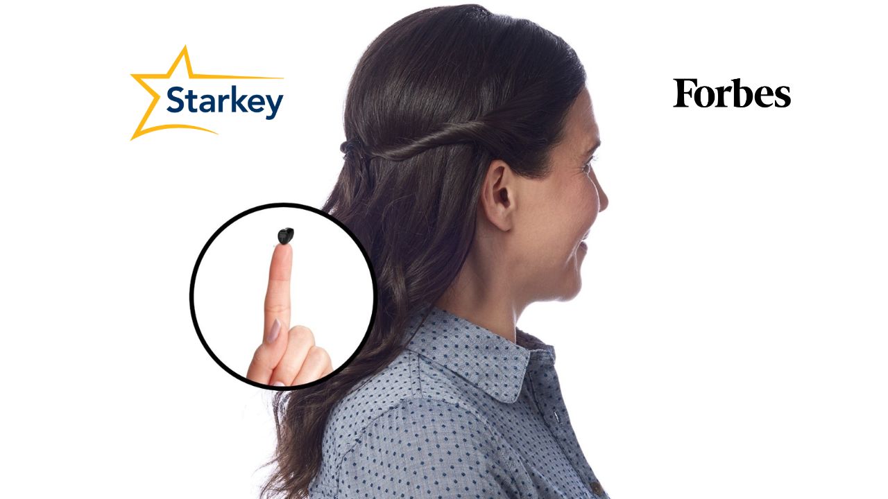 Featured image for “Starkey’s Evolv AI Tops Forbes List of Best Invisible Hearing Aids of 2023”