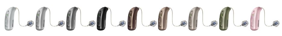 oticon real hearing aid colors