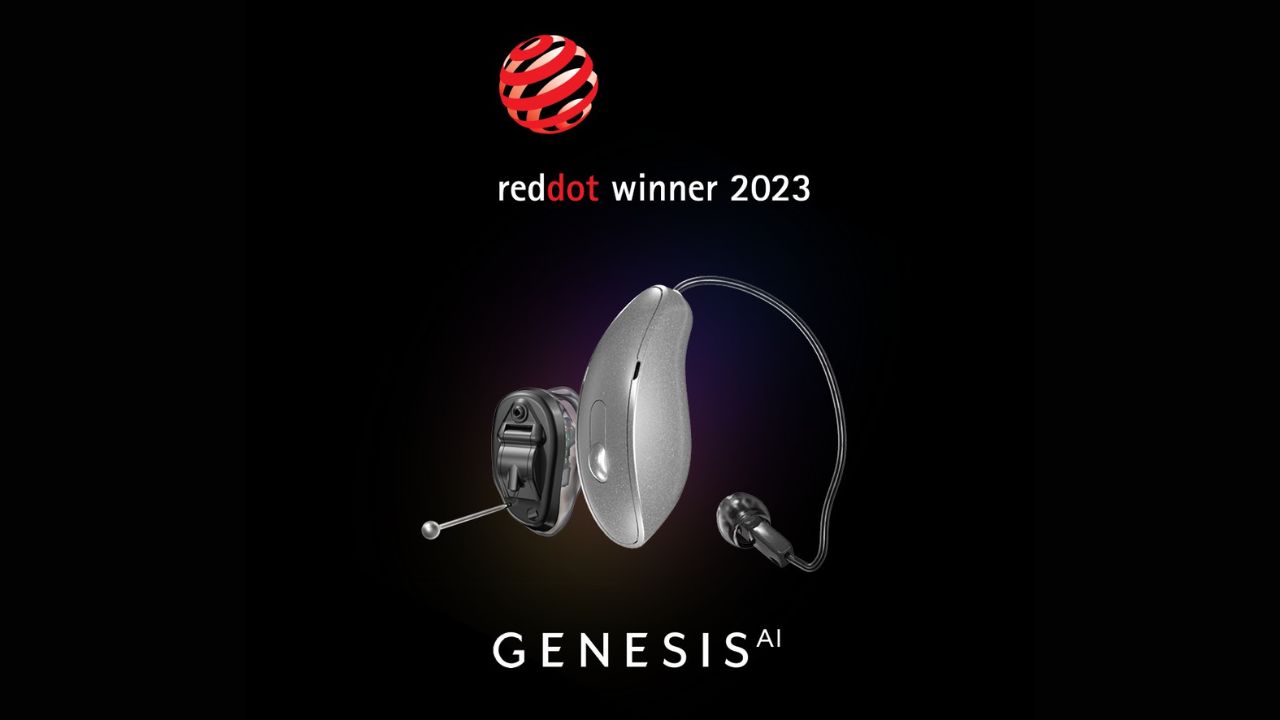 Featured image for “Starkey’s Genesis AI Wins International Red Dot Award for Excellence in Product Design”