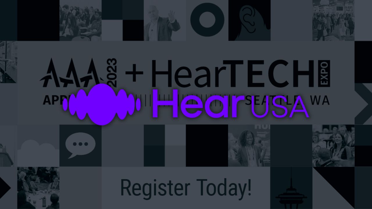 Featured image for “HearUSA Returns to AAA 2023+HearTECH Expo with Renewed Focus on Accessibility and Education”