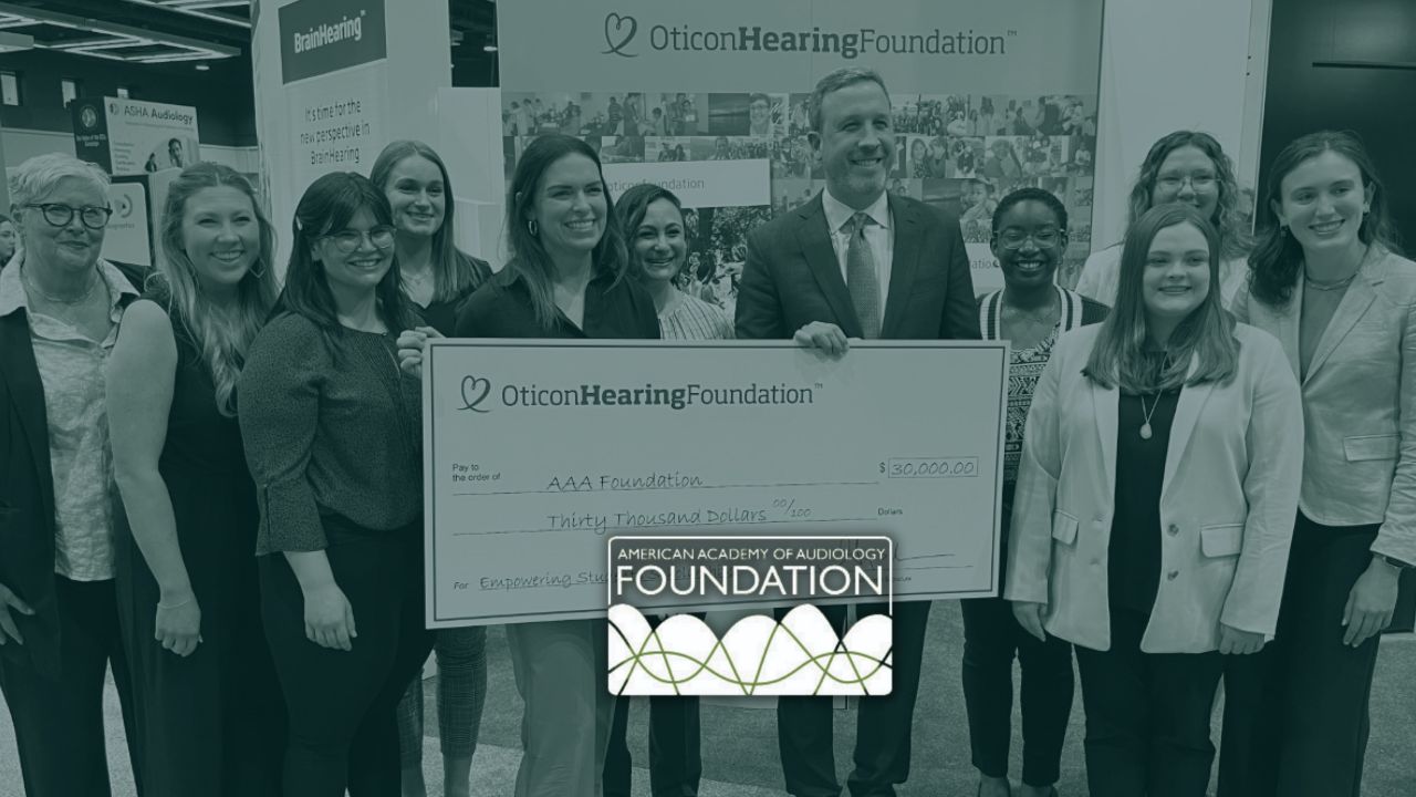 oticon aaaf donation