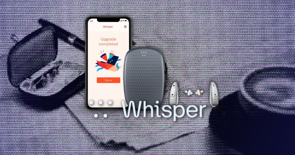 Featured image for “Whisper Ceases Production and Service of Hearing System in Voluntary Market Withdrawal as Company Shifts Business Focus”