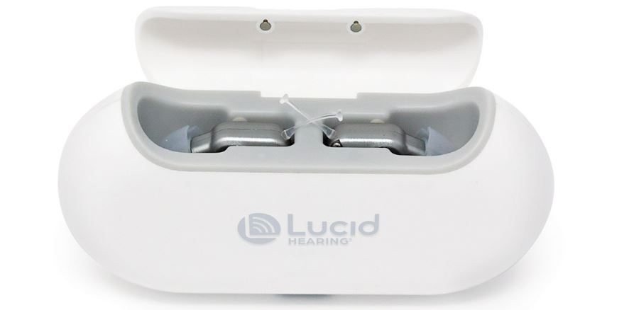 lucid fio hearing aid charging