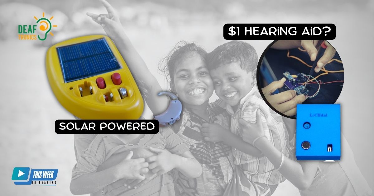 solar powered hearing aid
