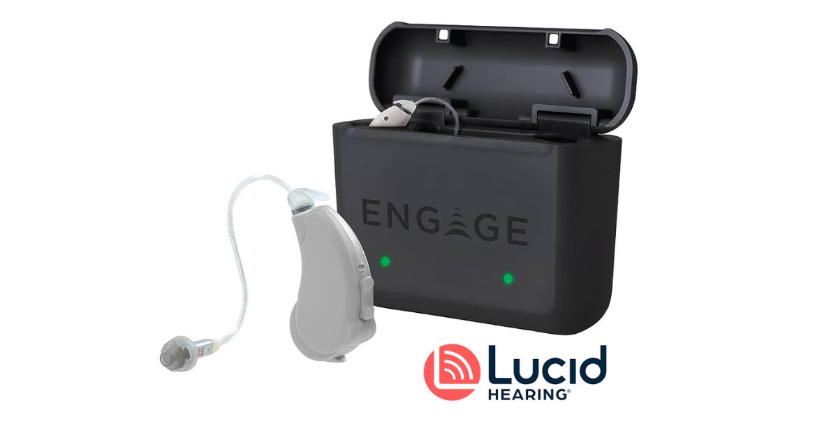 Featured image for “Lucid Hearing Engage Rechargeable: Self-Fitting OTC Hearing Aid for Mild to Moderate Hearing Loss”
