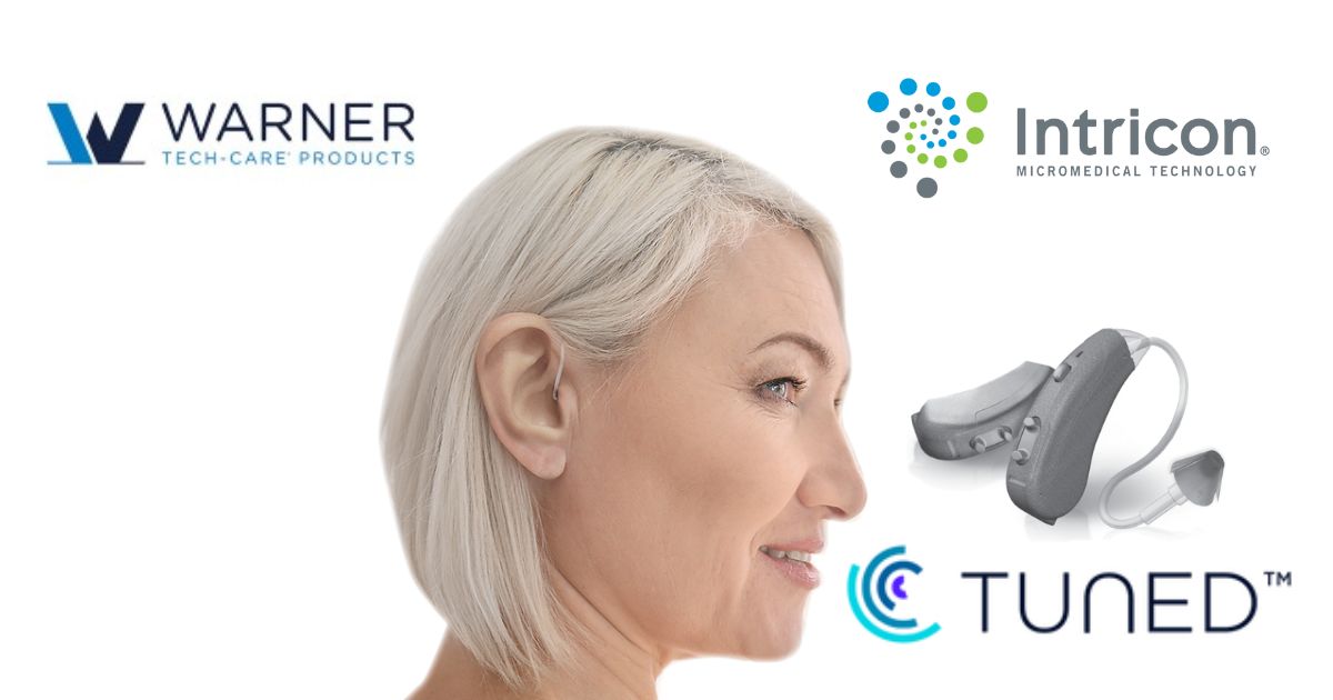 Featured image for “Warner Tech-Care, Intricon, and Tuned Collaborate to Support Hearing Professionals in the OTC Hearing Aid Market”