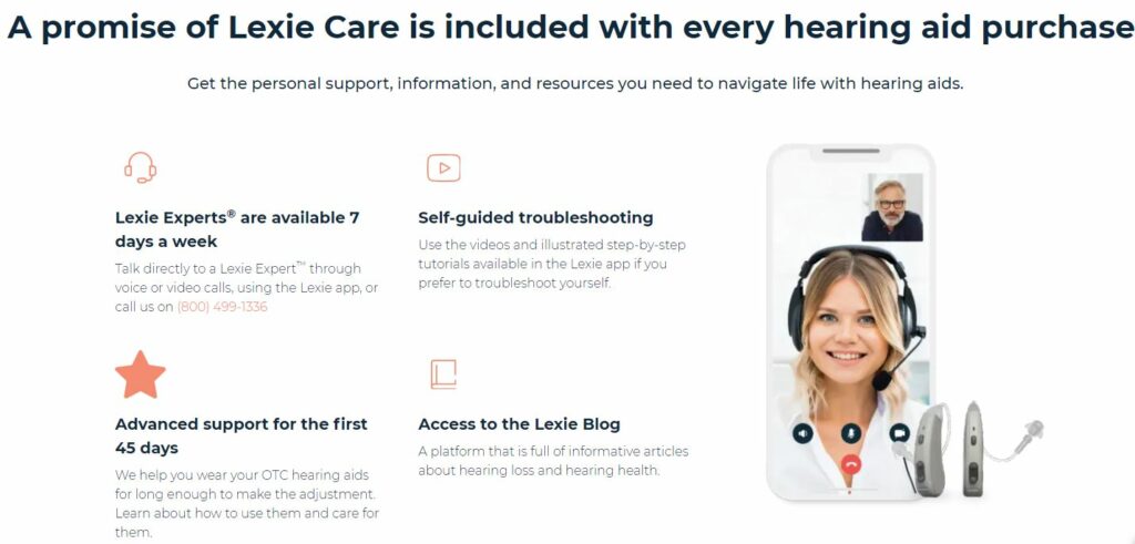 lexie care hearing aid support