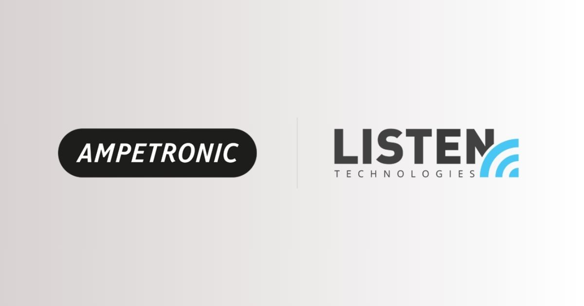 Featured image for “Ampetronic and Listen Technologies Join Forces to Redefine Assistive Listening and Audio Distribution Worldwide”
