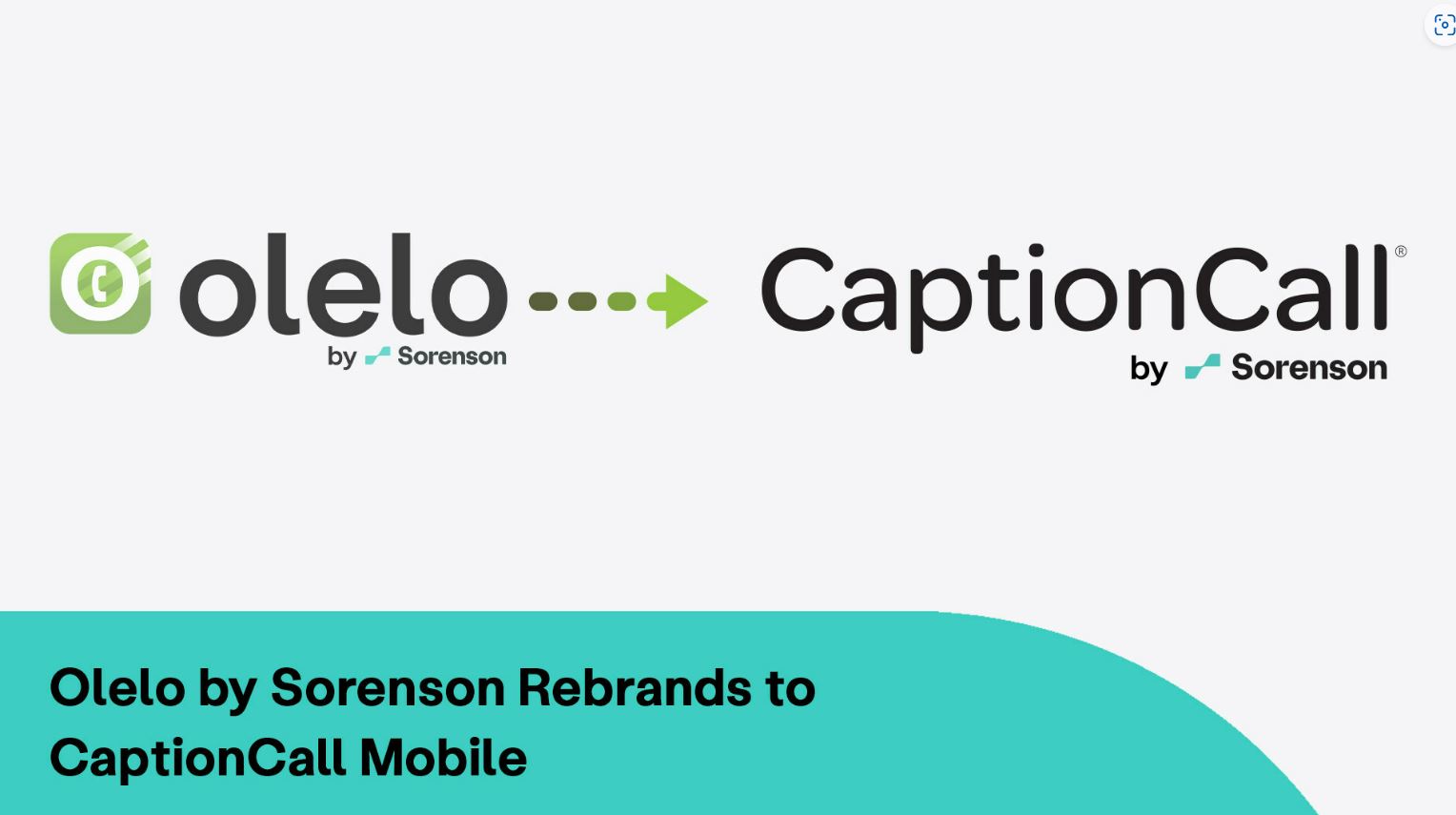 Featured image for “Olelo by Sorenson Rebrands to CaptionCall Mobile”
