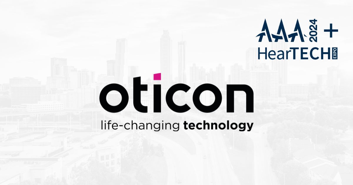Featured image for “Oticon’s Latest Technology on Display at AAA 2024 + HearTech Expo”