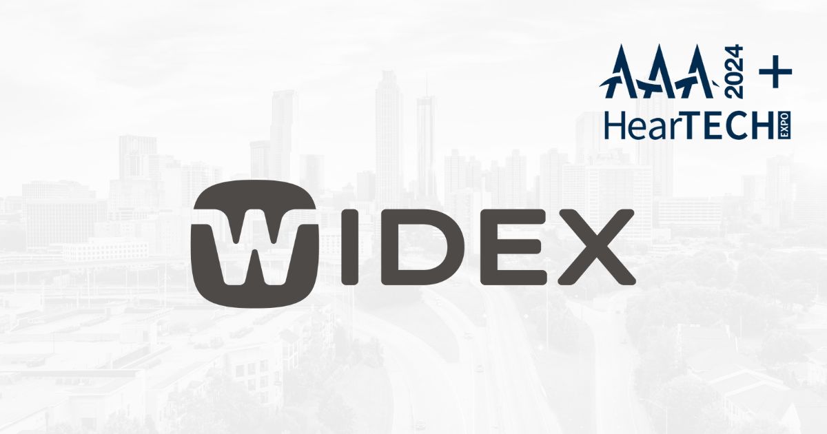 Featured image for “Widex to Showcase New SmartRIC Hearing Aid and Lead Industry Trainings at AAA 2024 + HearTECH Expo”