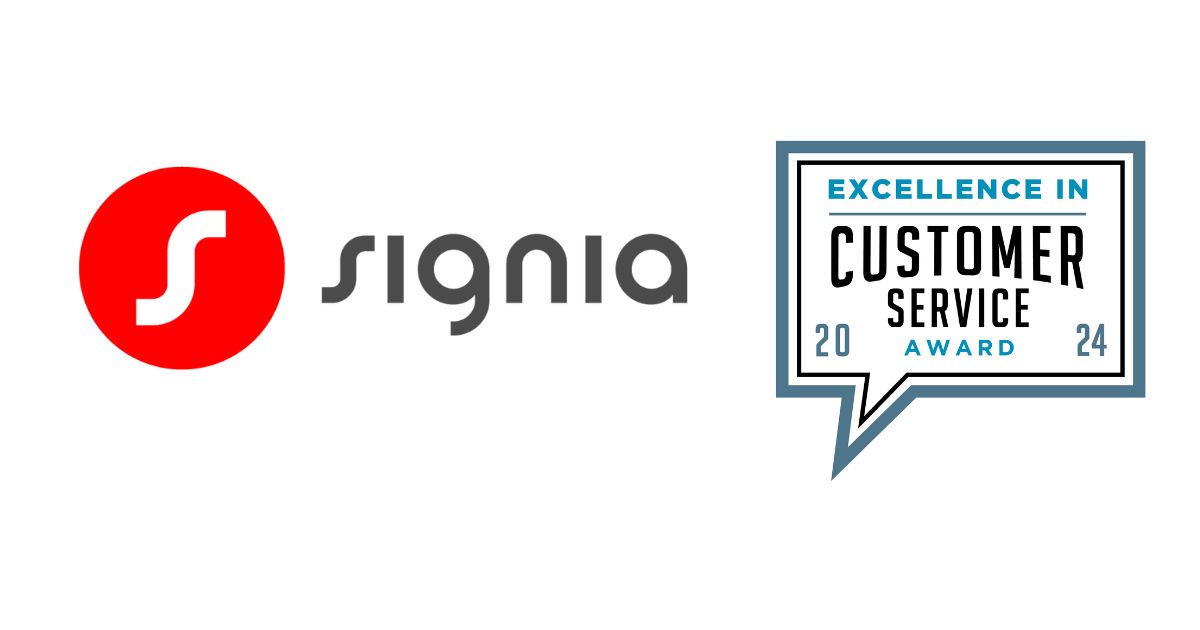 Featured image for “Business Intelligence Group Honors Signia for Outstanding Customer Service in 2024”