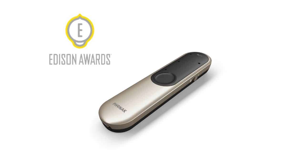 Featured image for “Phonak’s Roger On Remote Microphone Recognized at 2024 Edison Awards Gala”