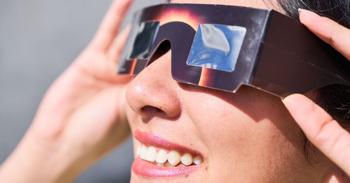 hearing health eclipse glasses