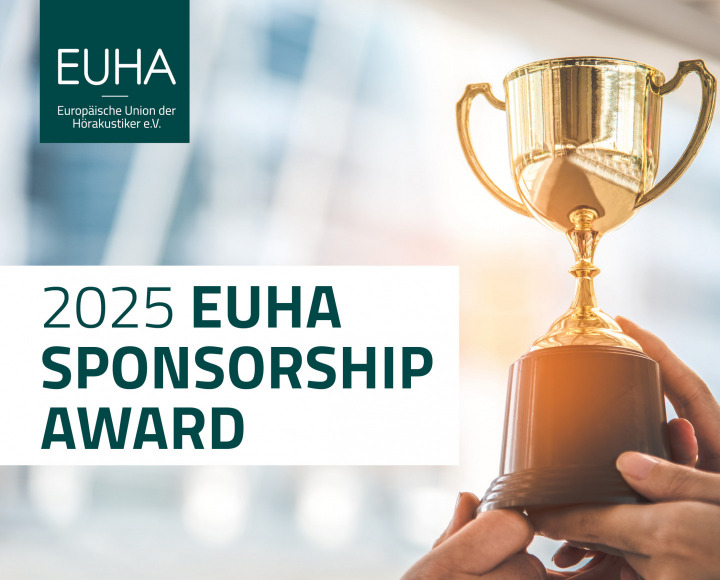 Featured image for “EUHA Opens Applications for 2025 Sponsorship Award to Recognize Emerging Talent in Hearing Acoustics”