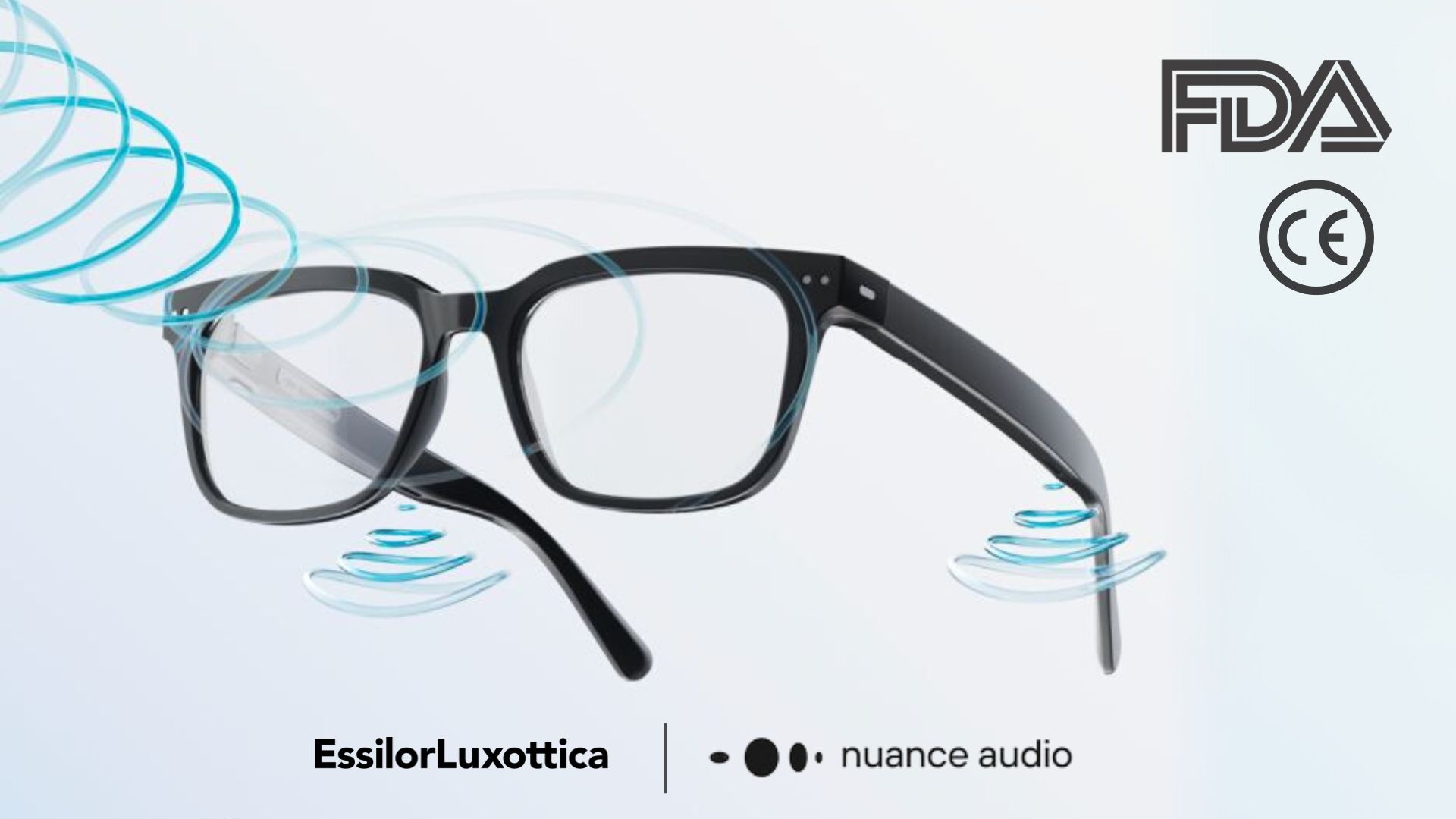 Featured image for “EssilorLuxottica’s Nuance Audio Gains FDA and EU Approvals, Bringing Smart Hearing Glasses to U.S. and European Markets”