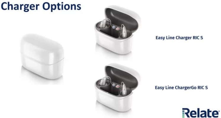 uhc relate 5 hearing aid chargers