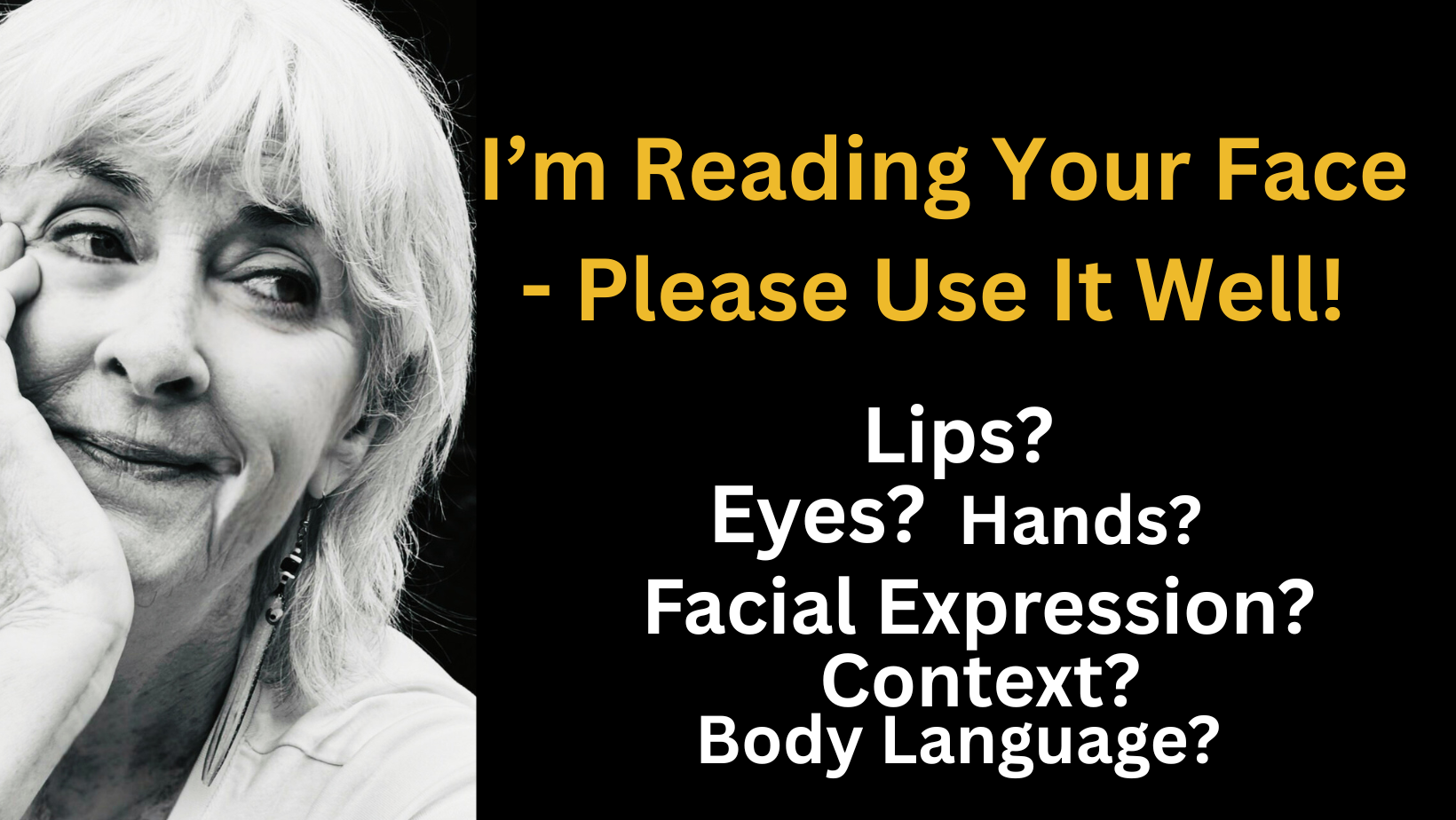 Featured image for “I’m Reading Your Face, So Please Use It Well”