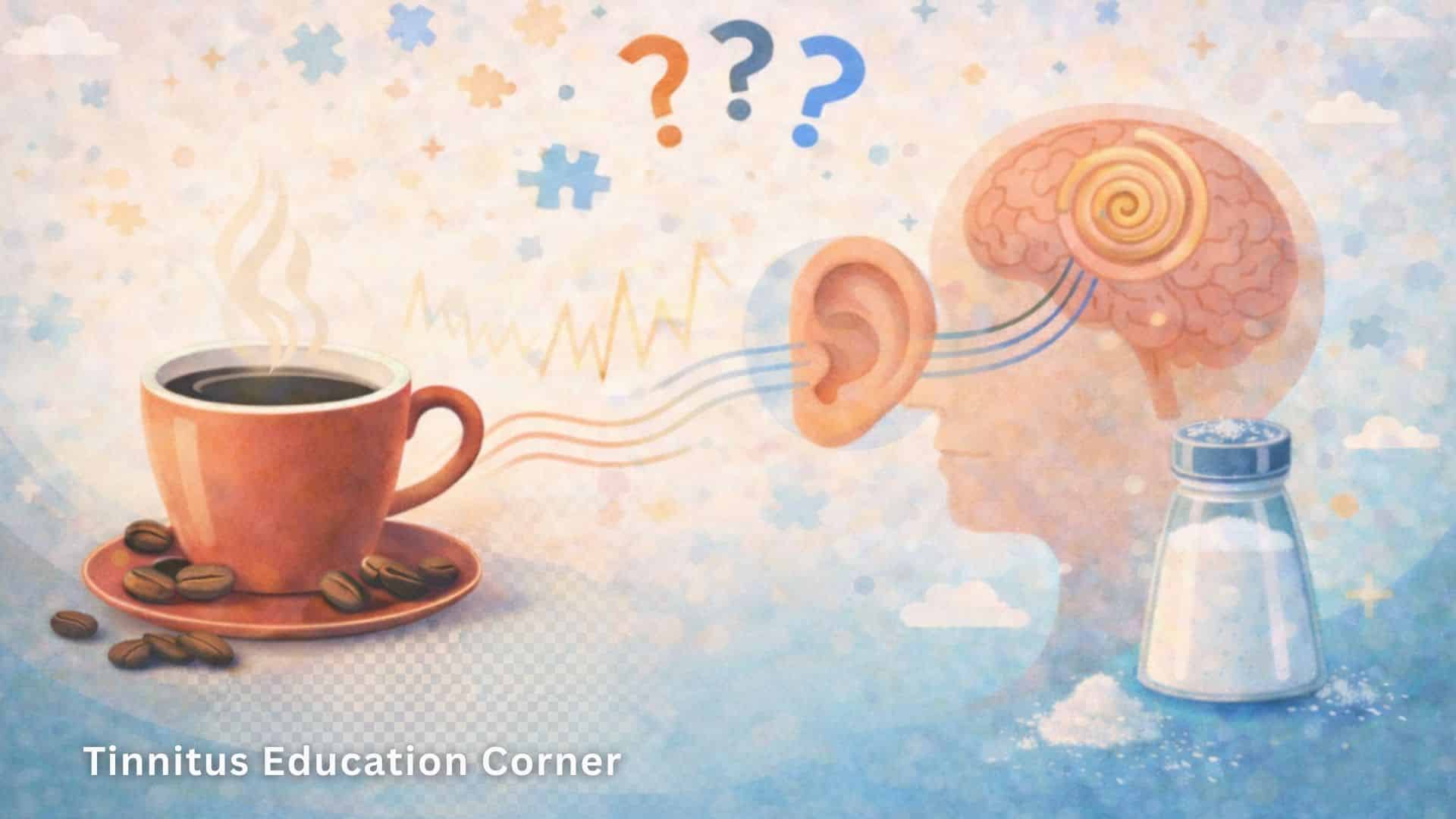 tinnitus salt caffeine