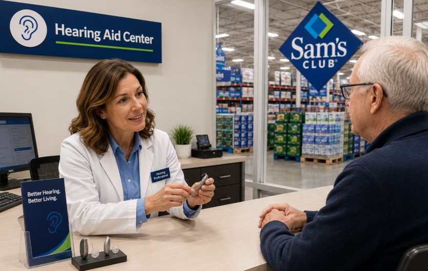 sam's club hearing aid center