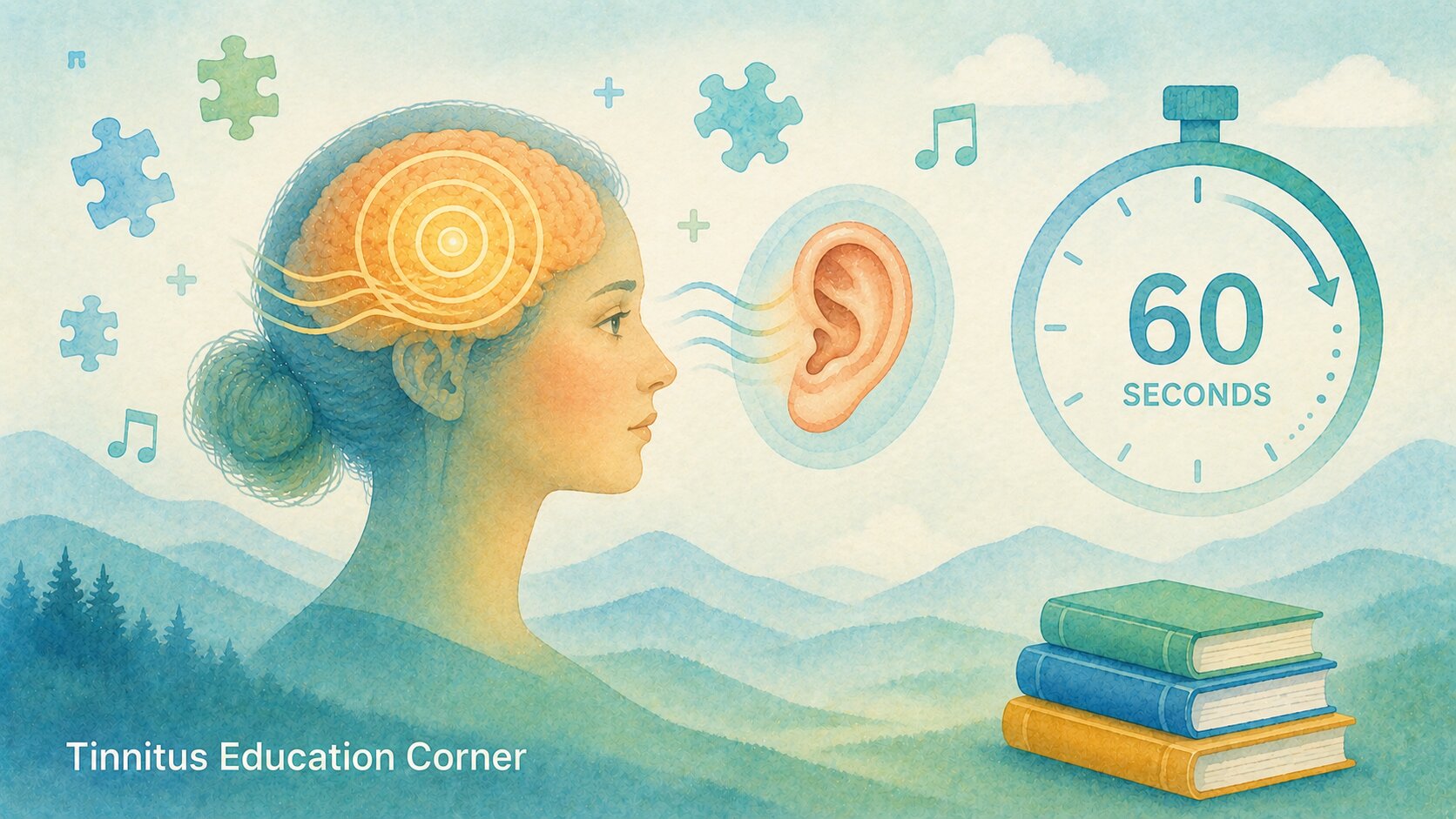 Featured image for “Tinnitus Explained in 60 Seconds”