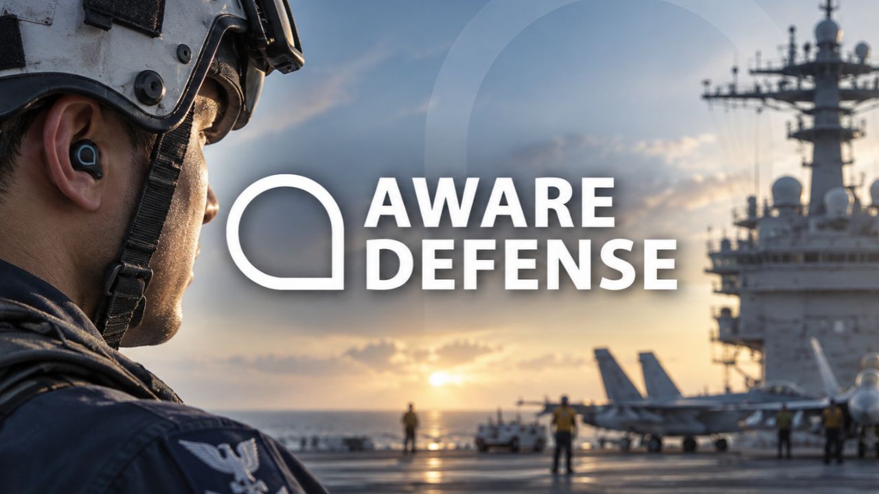 Aware Defense Secures Five-Year U.S. Navy Contract for 3D-Scanned Custom Hearing Protection
